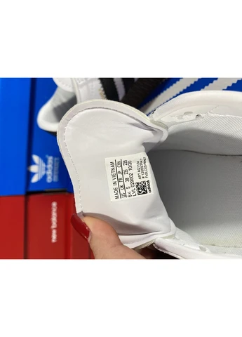 Білі літні кросівки adidas samba white адідас самба No Brand