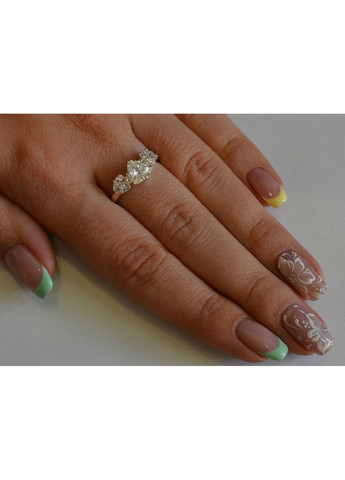 Каблочка серебряная с золотыми накладками (пластинами) Silver Style (367268380)