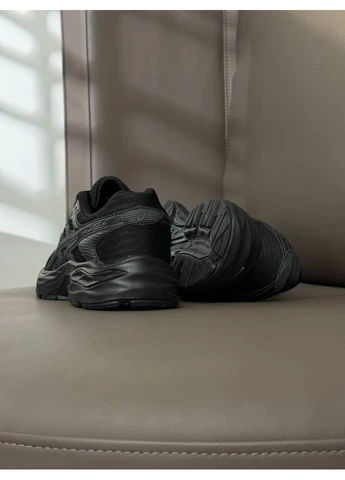 ASICS All Black No Brand Gel-Flux 4 чёрные (390079476)