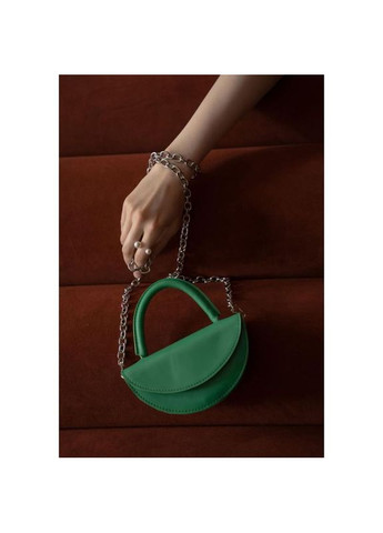 Женская кожаная мини сумка через плечо Сhris micro зеленая The Wings (302008453)