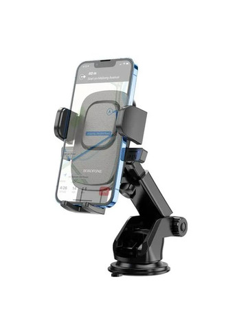 Автомобильный держатель для телефона BH60 Dainty center console car holder чорный Borofone (371632196)