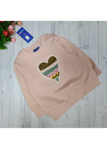 Кофта (свитшот) для девочки, утепленная Lupilu (362315725)