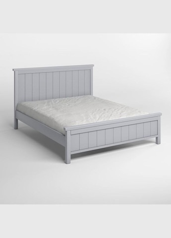 Двоспальне дерев'яне ліжко Вірджинія (RAL-7040) 160х200 см (MBG-3213) Mebigrand (368280579)