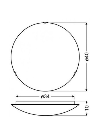 Потолочный светильник MALIBU (14-84098) Candellux (361312604)