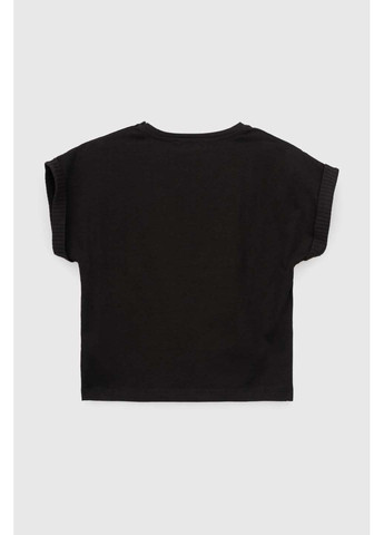 Черная демисезонная футболка Viollen