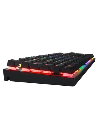 Клавіатура дротова Icefall Mecha Rainbow Origin Red USB Black (HTK104UA) Hator (346491090)