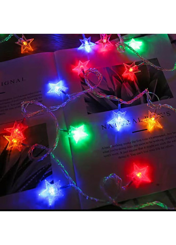 Гірлянда Зірки 20 LED 3 м USB RGB No Brand (369160859)