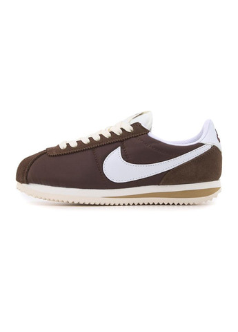 КРОССОВКИ ЖЕНСКИЕ NIKE CORTEZ BROWN НАЙК КОРТЕЗ No Brand комбинированные демисезоны (367174912)