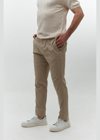 Бежевые демисезонные чиносы брюки NAVI