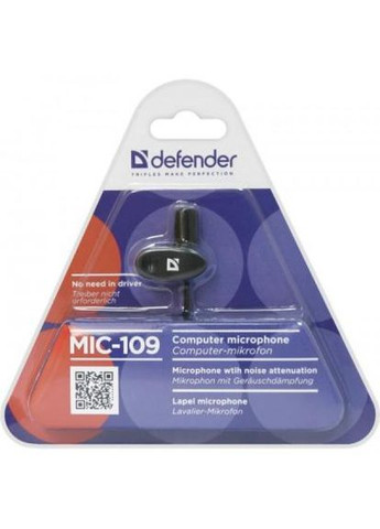 Мікрофон MIC109 (64109) Defender mic-109 (268142662)