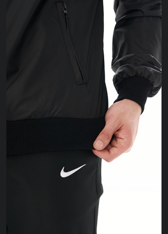 Чорна демісезонна вітровка No Brand