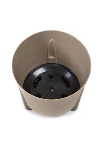 Кашпо Фрида 300 recycled кремовый, пластик Lamela Фріда (345726196)