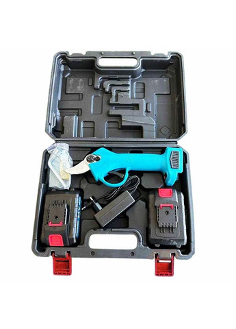 Электроножницы с 2 аккумуляторами 48V для обрезки деревьев и кустарников секатор с лезвием 3,2" и кейсом (KS376) No Brand (361385307)