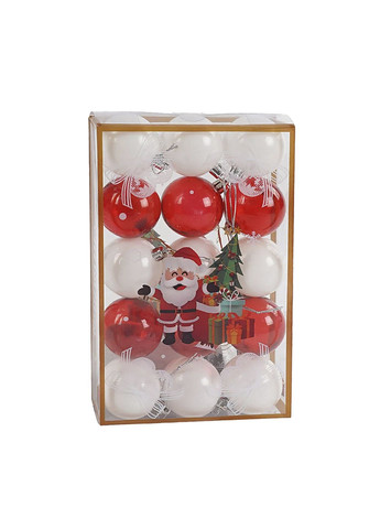 Набор новогодних шаров, 15 шт. цвет разноцветный CB-00263687 No Brand (319046057)