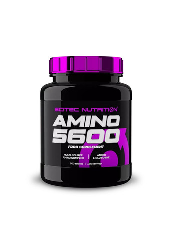 Аминокислота Amino 5600, 500 таблеток Scitec Nutrition (293338146)