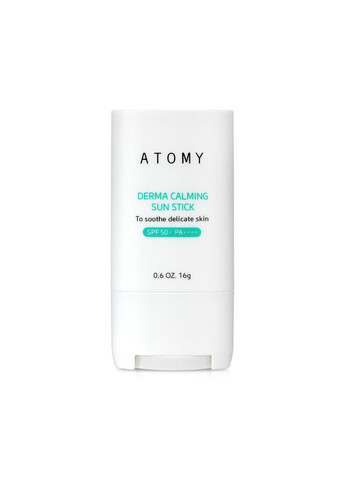Сонцезахисний стік для чутливої шкіри . Derma Calming Sun stick. Корея. Atomy (302669677)