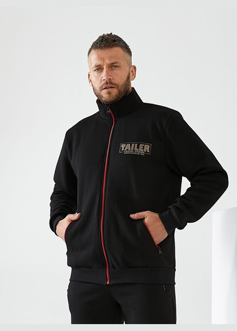 Мужской утепленный трикотажный костюм со вставками из клетчатой байки, Сotton 75% Tailer (317243862)