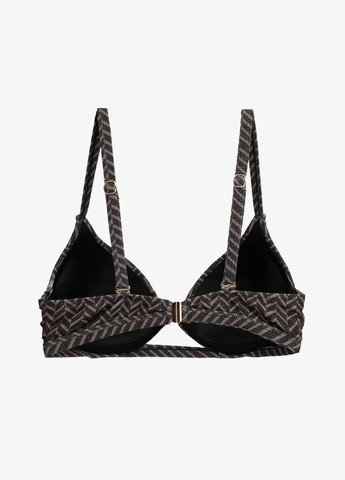 Сірий демісезонний купальник верх з візерунком жіночий 7236-k shop (2000990925923) On me