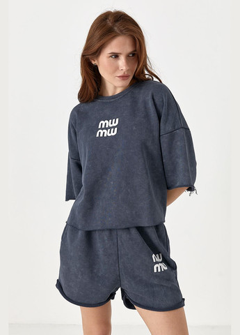 Спортивный костюм Miu Miu с шортами Lurex (332199982)