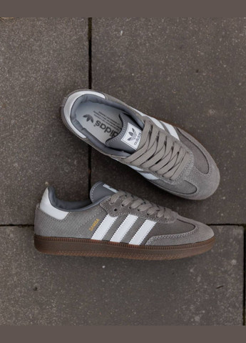 Серые стильные женские кеды No Brand