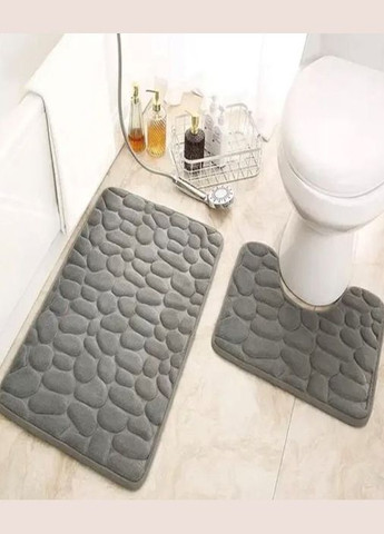 Набор ковриков в ванную и туалет No Brand stone premium (279390454)