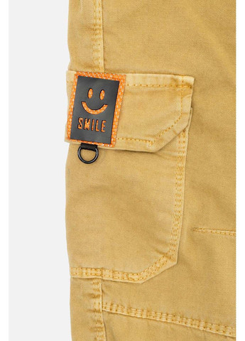 Горчичные зимние джинсы джогеры карго Sercino