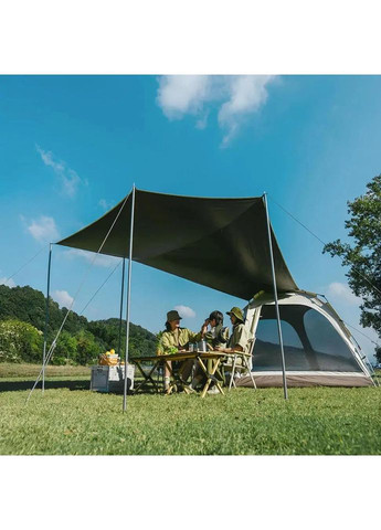 Палатка Ango CNK2550WS010 L 3 автоматическая с тентом Grey Naturehike (366289101)