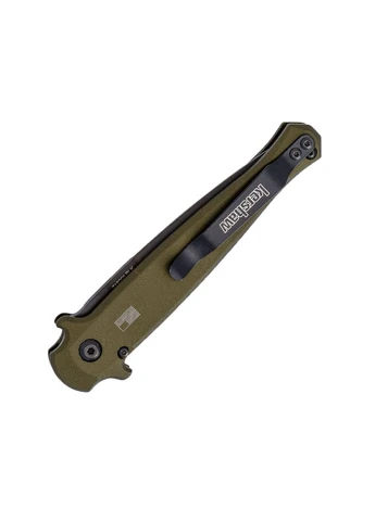 Складаний Пружинний Ніж Launch 8 Auto Stiletto Олива 7150OLBLK Kershaw (348117105)