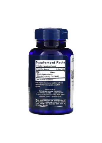 DMAE Bitartrate 150mg - 200 vcaps Life Extension (392264828)
