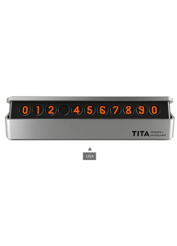 Тимчасова картка паркінгу BCASE TITA Temporary Parking Card Silver Xiaomi (296987281)