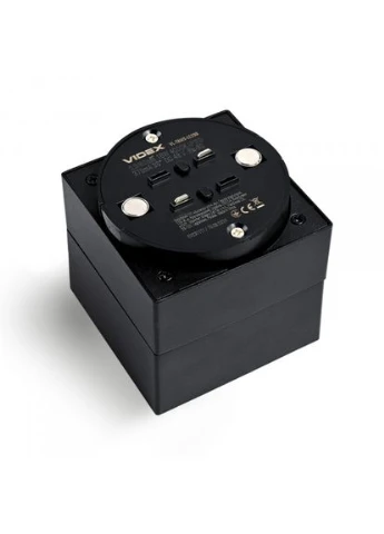 Світильник МАГНІТНИЙ трековий LE29B 16W 4000K 48V Black Videx (378286858)