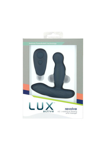 Массажер простаты с ротацией и вибрацией Revolve, пульт ДУ CherryLove Lux Active (283251452)