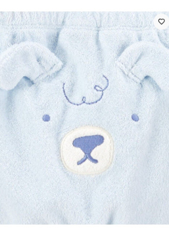 Блакитний демісезонний комплект (кофта, штани, боді) Carter's