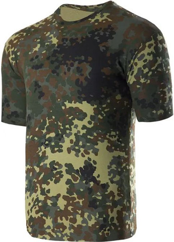 Комбинированная футболка bavovna камуфляж водоём Camotec