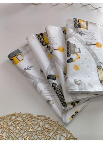 Непромокаемые салфетки для срыгивания новорожденных, размер 29*31 No Brand (372459261)