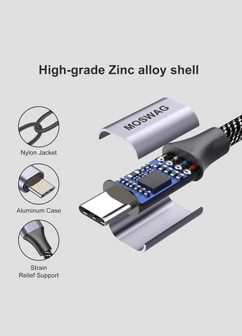 Адаптер MOSWAG USB Type C на 3.5 мм 0.12 м, Amazon, Германия No Brand (400405276)