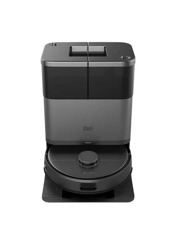 Робот-пилосос BRO Robo Clean V9 зі штучним інтелектом, вологе прибирання, 10 000 Па, самоочищення, навігація LiDAR, Wi-Fi iHunt (400423948)