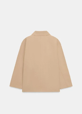Светло-коричневая демисезонная куртка Zara