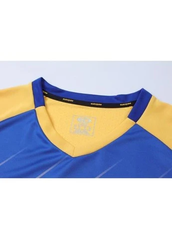 Комплект футбольної форми жовто-синій europaw655 Europaw 029 SLAVA (396288109)
