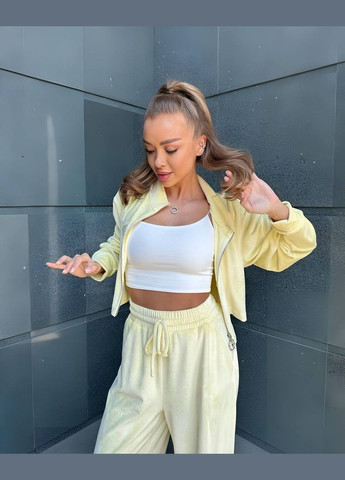 Жіночий легкий костюм на блискавці Fashion (333036691)