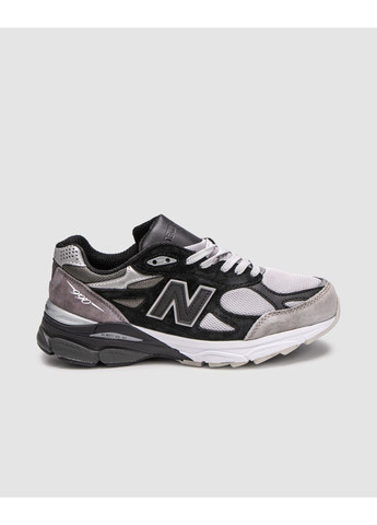 КРОСІВКИ ЖІНОЧІ NEW BALANCE 990 V3 DLTR GREYSCALE НЬЮ БЕЛАНС 990 V3 No Brand сірі демісезони (368867448)