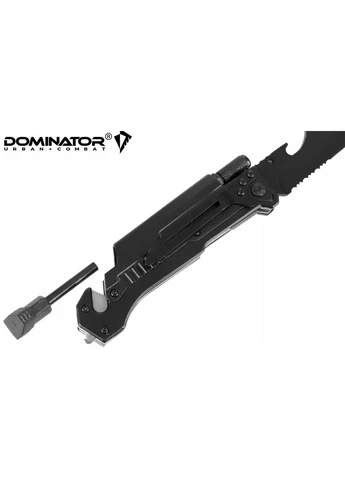 Спасательный Пружинный Складной Нож для Выживания RESCUE EDC H-K201486 с Фонариком с Огнивом Dominator (342966924)