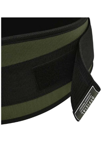 Пояс для важкої атлетики WEIGHT LIFTING BELT EVA CURVE RX3 Зелений, Чорний RDX (395623106)
