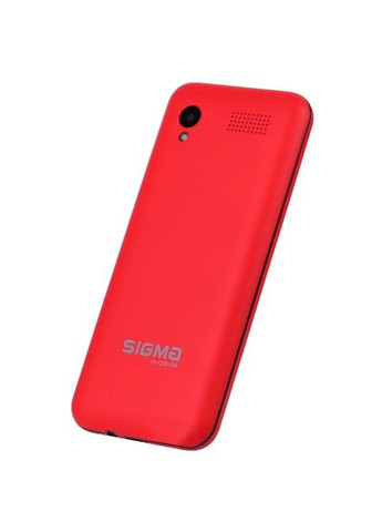 Мобільний телефон (4827798855058) Sigma X-style 31 Power Type-C Red (326592032)