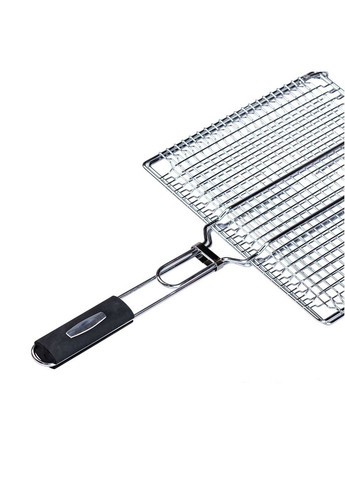 Решетка для мангала плоская середня 30×30×4 см TS Kitchen No Brand HP454 (299239513)