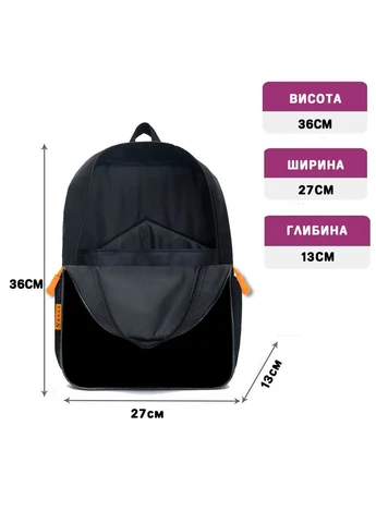 Рюкзак дитячий Standoff 2 36х27х13 см Різнокольоровий (01192) No Brand (371121336)