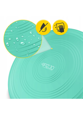 Балансувальна подушка-диск MED+ 33 см сенсомоторна, масажна Mint () 4FIZJO P-5907739313836 (275095689)