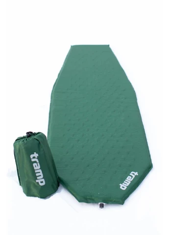 Коврик самонадувной Tramp Ultralight 183х51х3 см Полиэстер 210T зеленый No Brand (401268198)