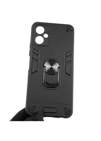 Чохол для телефона Spark 9 Pro (KH7n) броньований з магнітним кільцем-тримачем на техно спарк 9 про чорний Tecno (366236367)