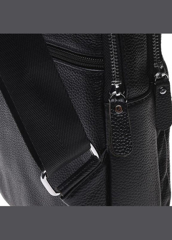 Рюкзак мужской кожаный слинг K18693 Black Keizer (301871654)